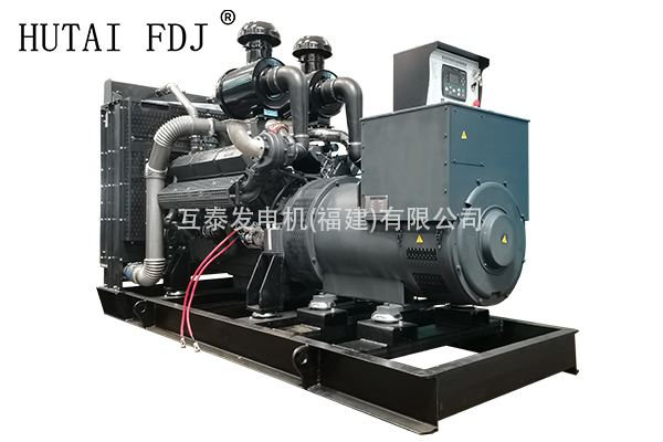 柴油发电机组400KW上柴动力 500KVA互泰发电机 The diesel generator team