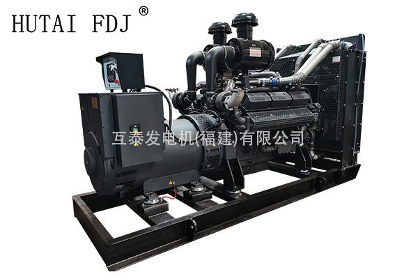 柴油发电机组400KW上柴动力 500KVA互泰发电机 The diesel generator team